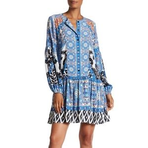 Hale Bob silk dress size small